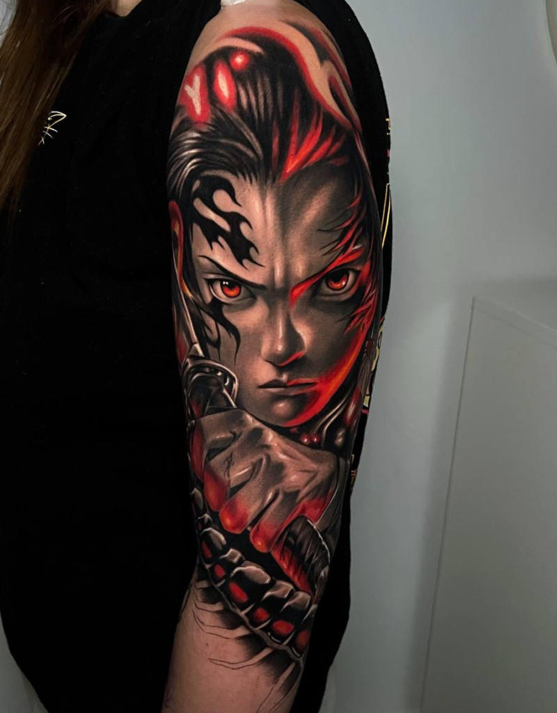 Anime Tattoo Dortmund | Bad Baboon Tattoo