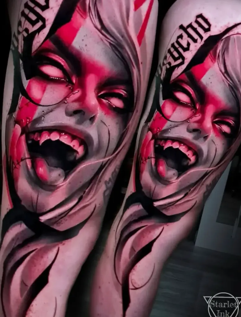 Farbtattoo & Blackwork Tattoo Dortmund | Bad Baboon Tattoo