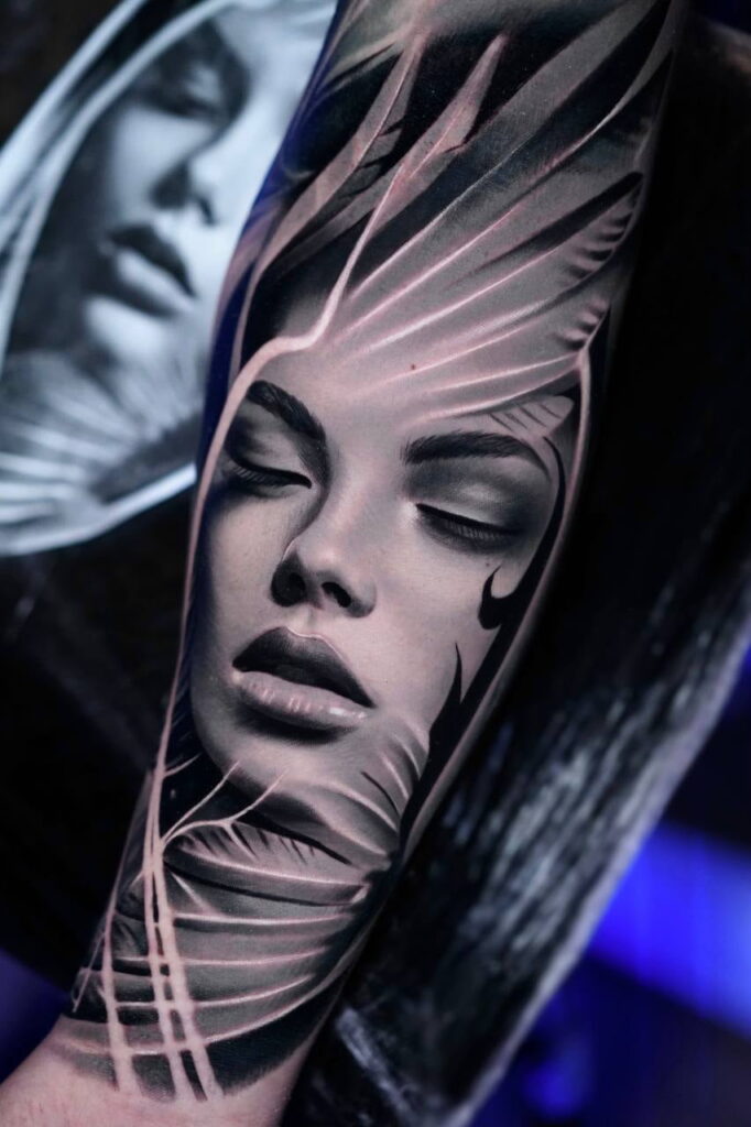 Realistisches Tattoo Dortmund | Bad Baboon Tattoo