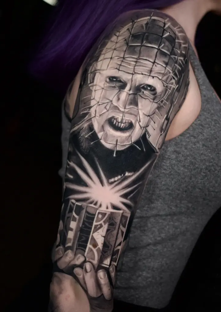 Realistisches Tattoo Dortmund | Horror Tattoo | Bad Baboon Tattoo