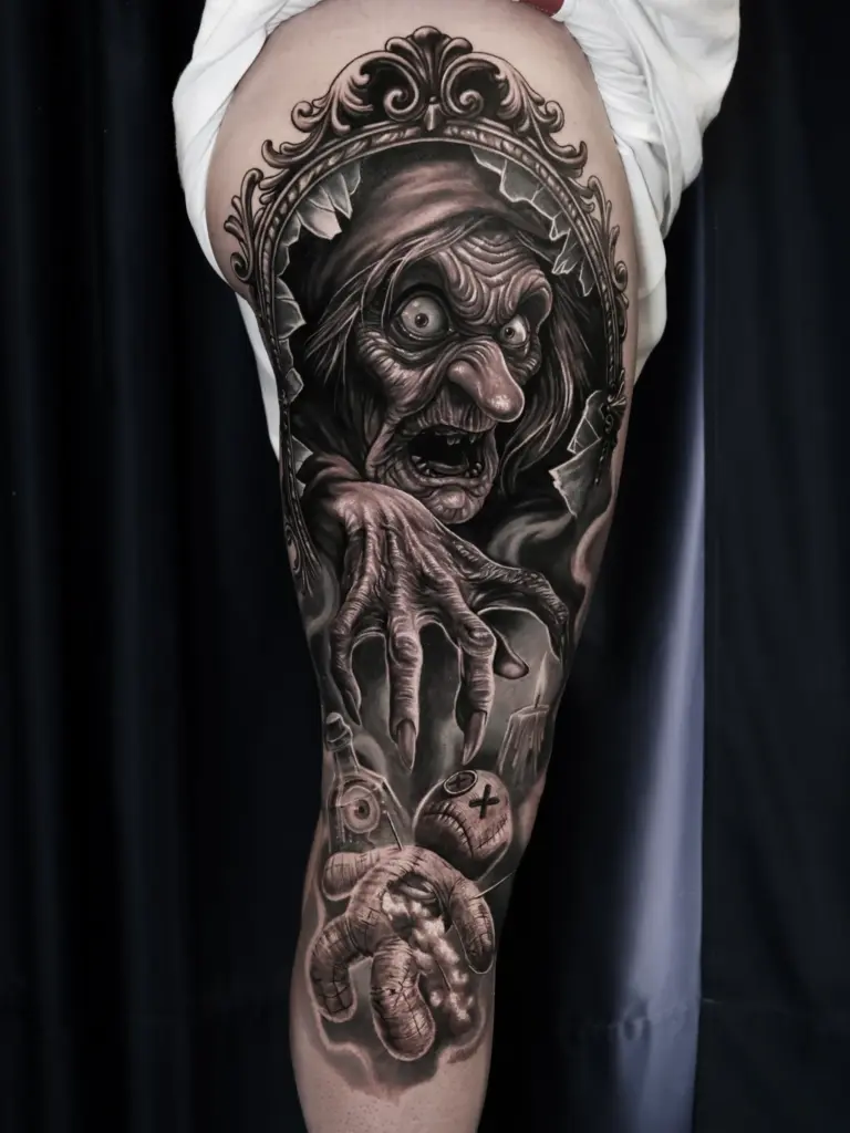 Black & Grey Tattoo Dortmund | Bad Baboon Tattoo