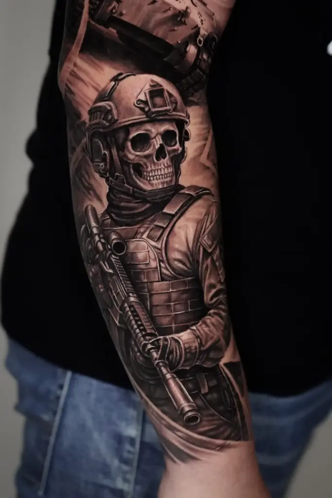 Black & Grey Tattoo Dortmund | Bad Baboon Tattoo