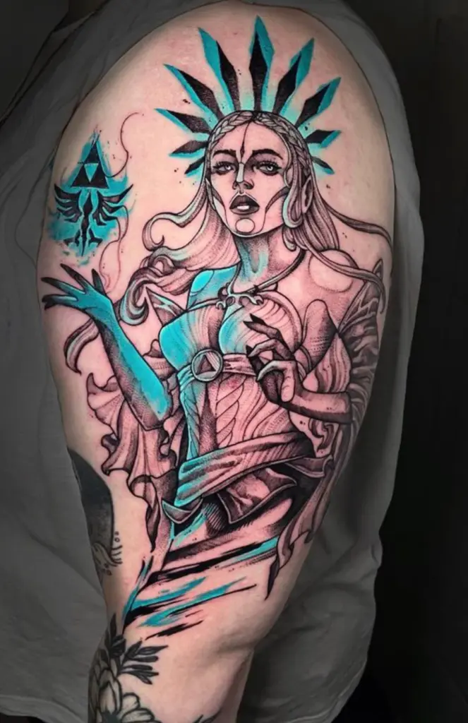 Illustratives Tattoo Dortmund | Bad Baboon Tattoo